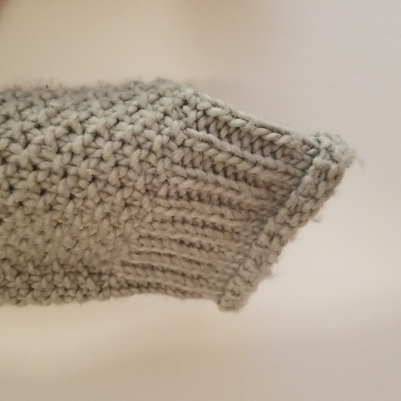 Moth (Anthropologie) Gray Cowl Neck slouchy sweater - Picture 5 of 8